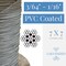 Laureola Industries 3/64" to 1/16" PVC Coated Clear Color Galvanized Cable 7x7 Strand Aircraft Cable Wire Rope, 50 ft ZAG364116-77-GPC-50 - alternate 2